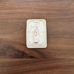 Tarot Card Wood Magnets