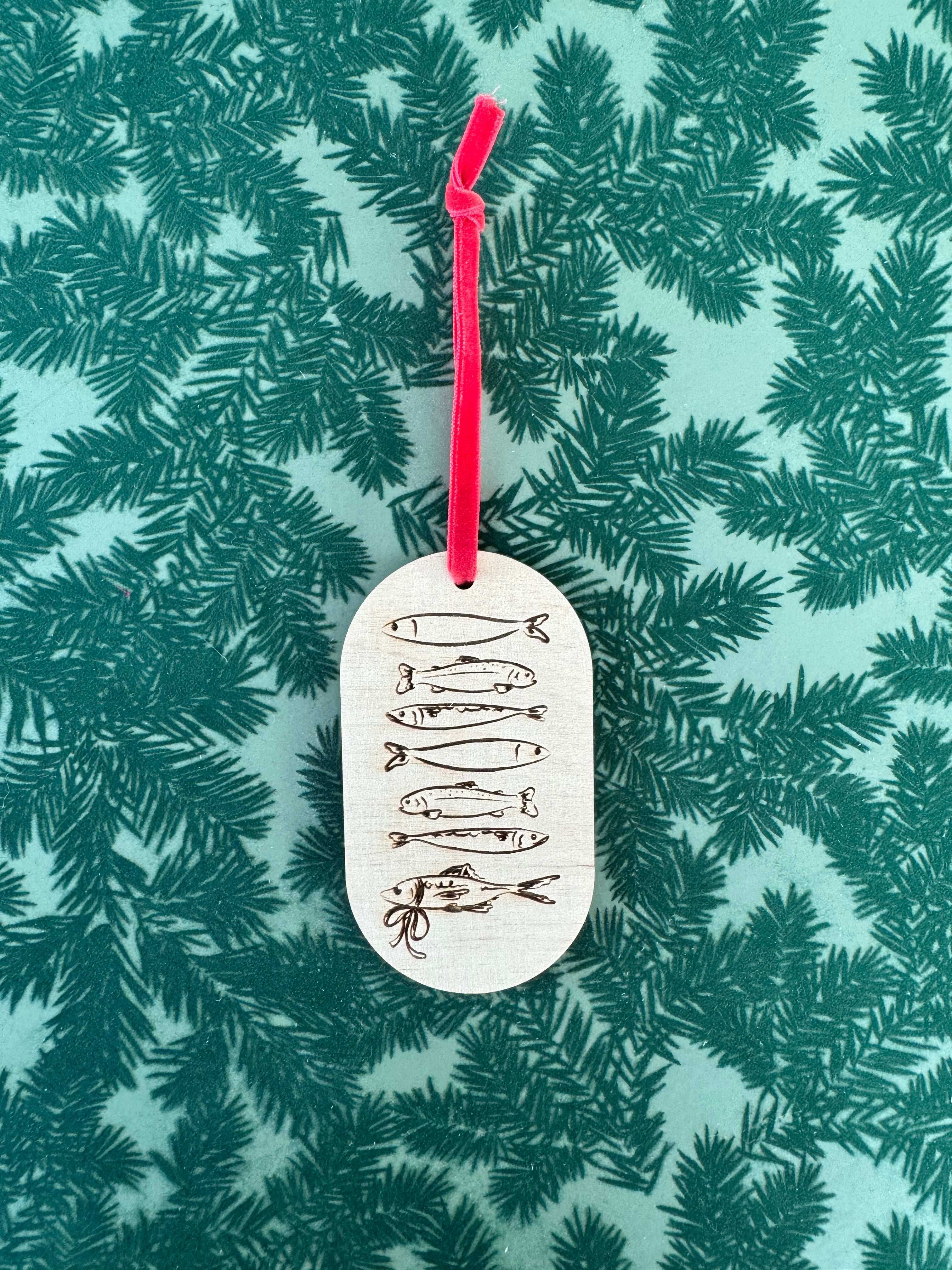 Feast of the Seven Fishes Ornament