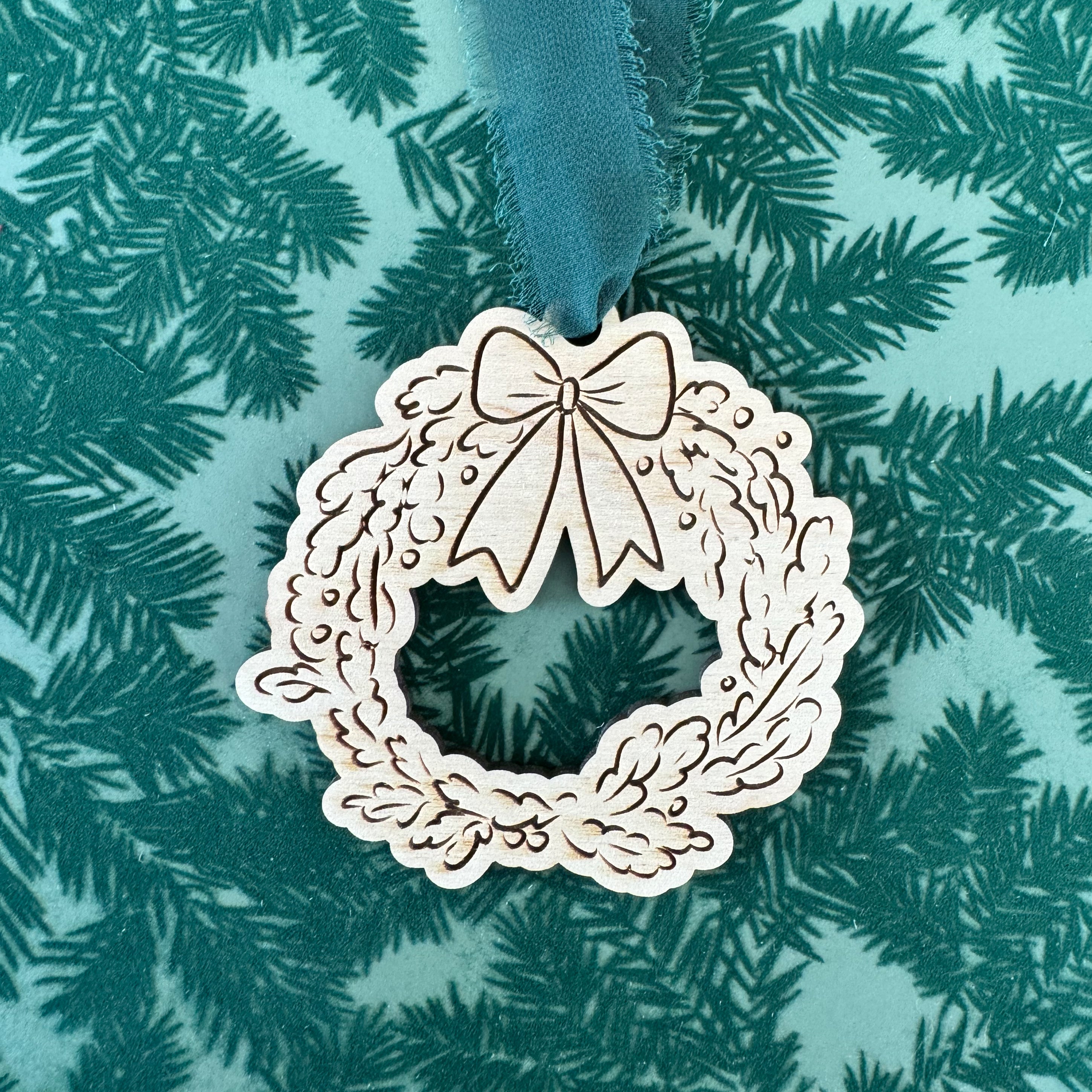 Whimsical Wreath Ornament