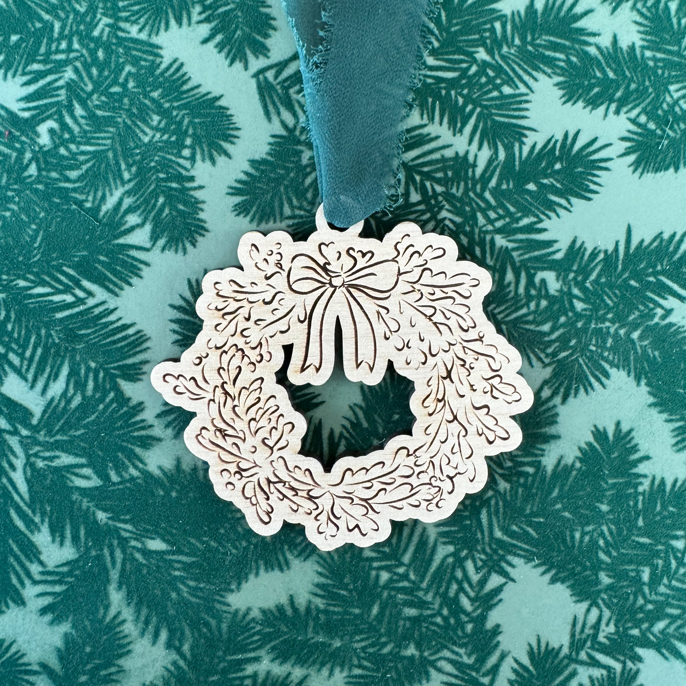 Whimsical Wreath Ornament