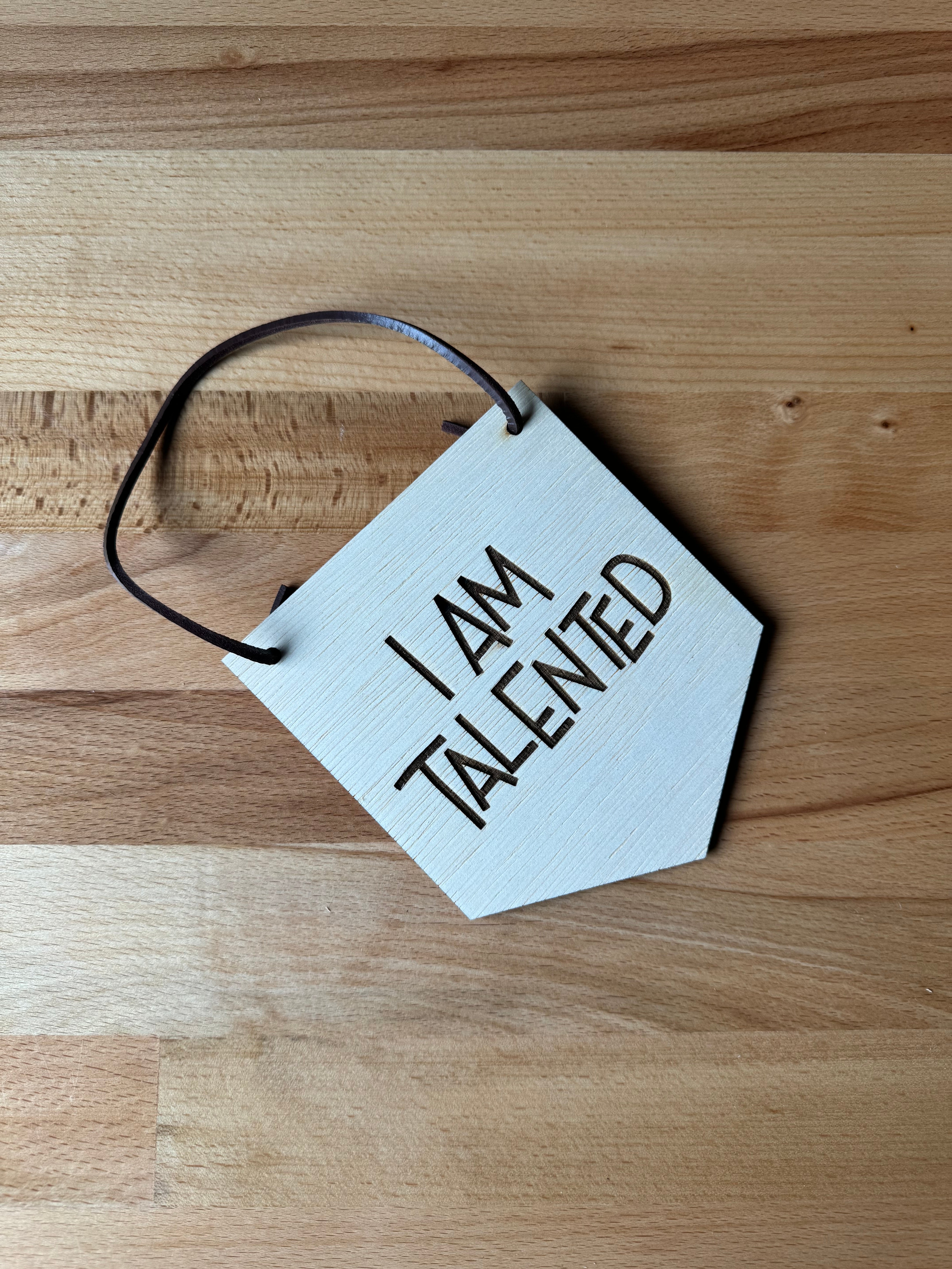 Affirmation Hanging Pennants