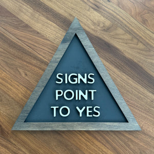 Magic 8 Ball Sign