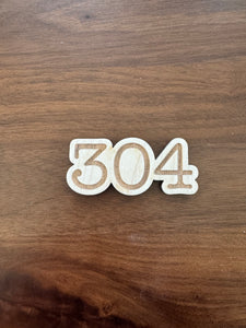 304 Wood Magnet