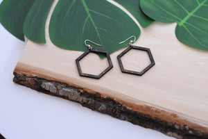 Hexagon Earrings