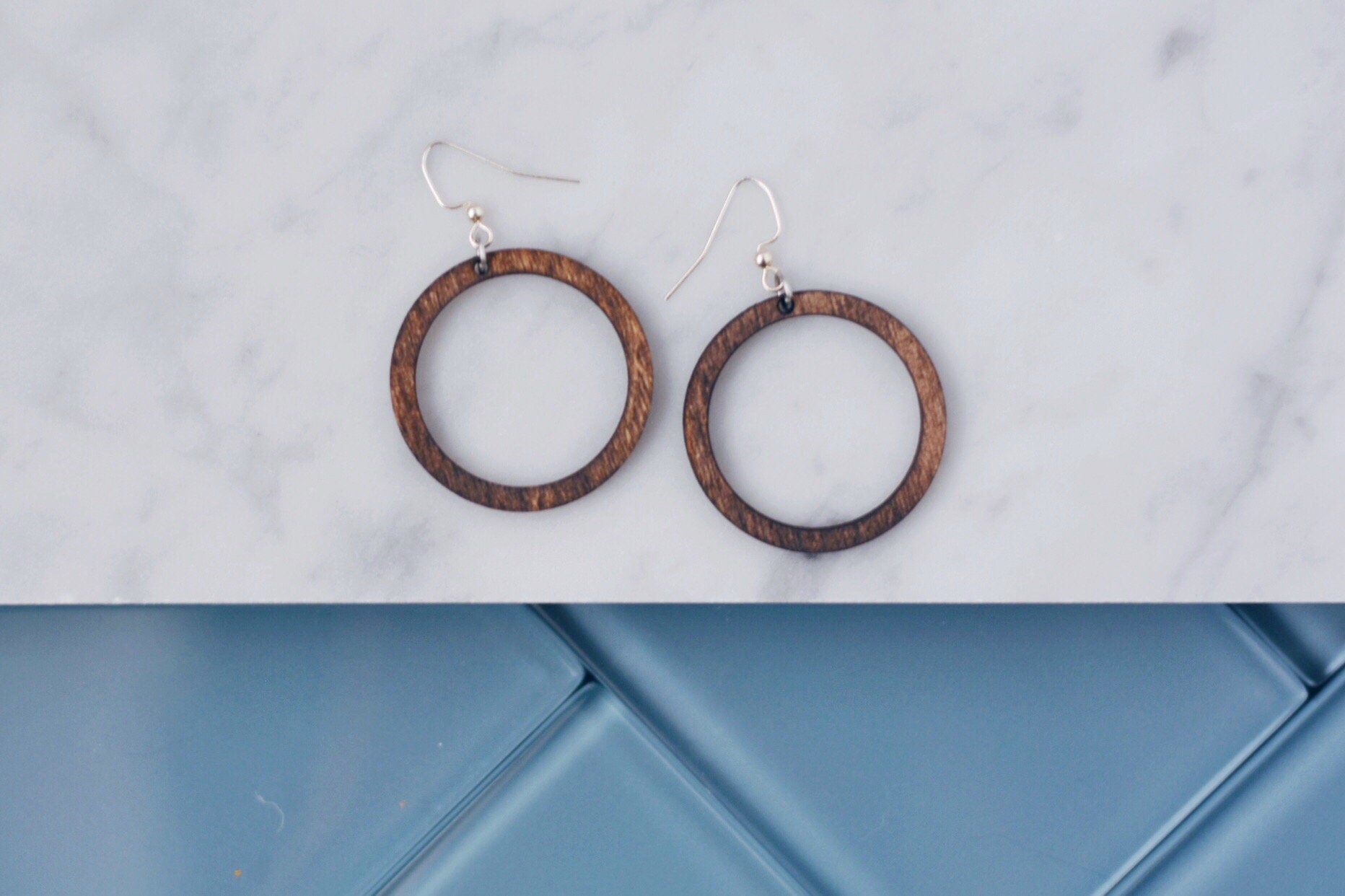 Circle Dangle Earrings