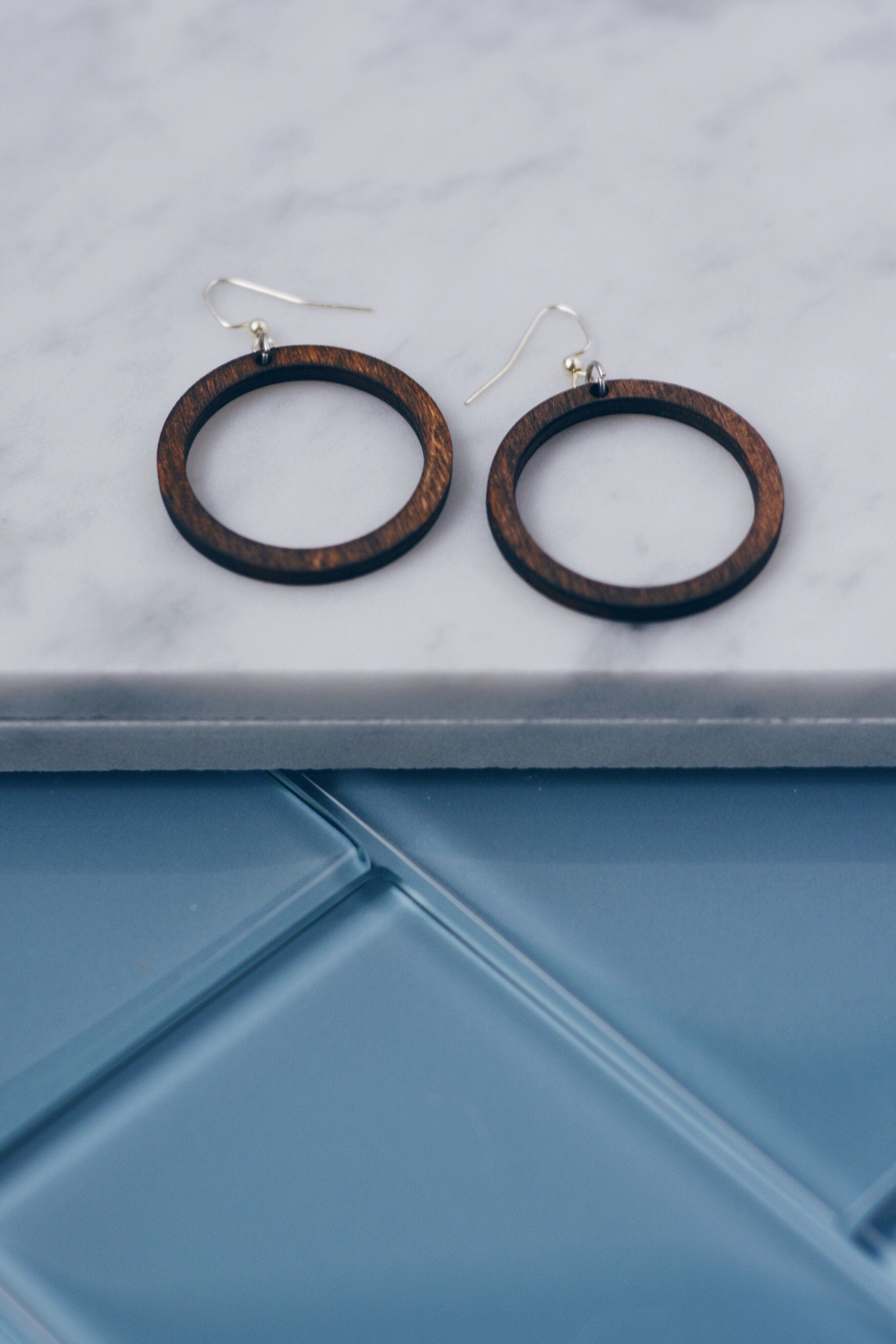 Circle Dangle Earrings