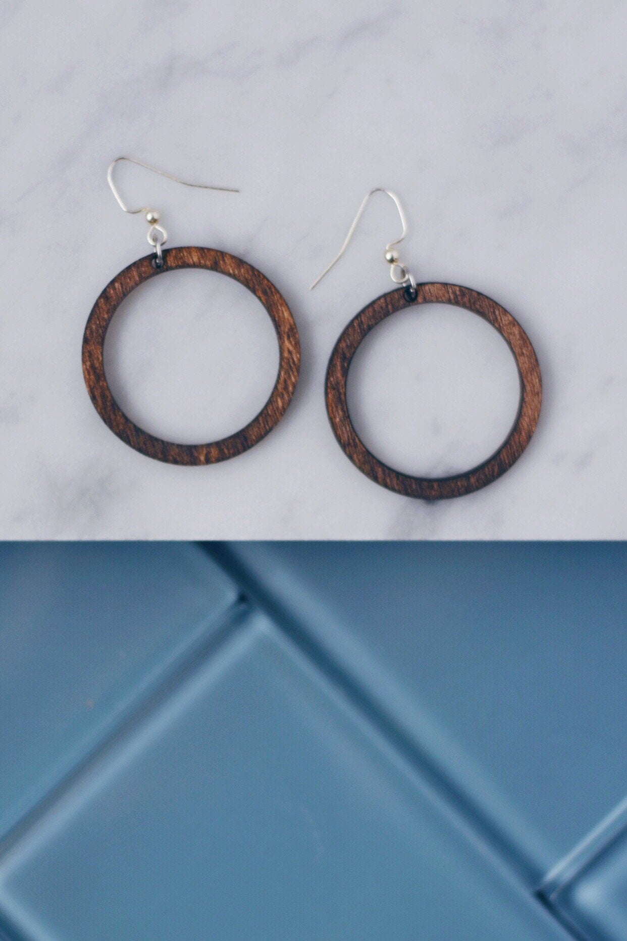 Circle Dangle Earrings