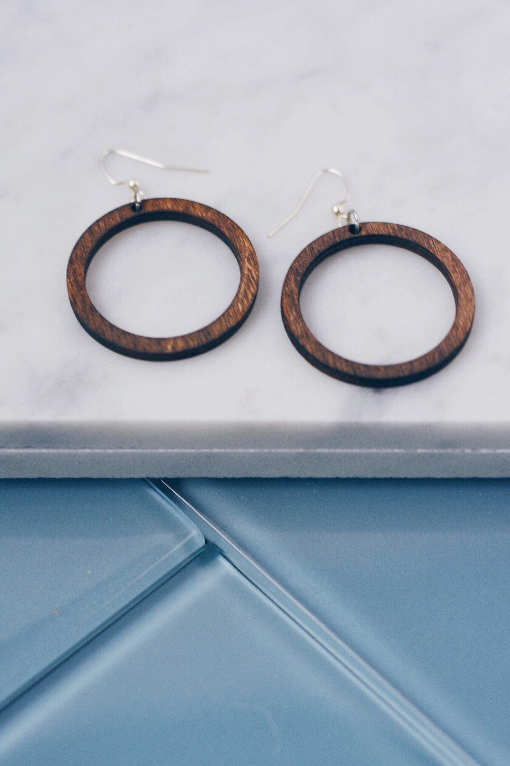 Circle Dangle Earrings