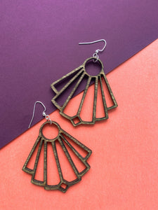 Fan Statement Earrings